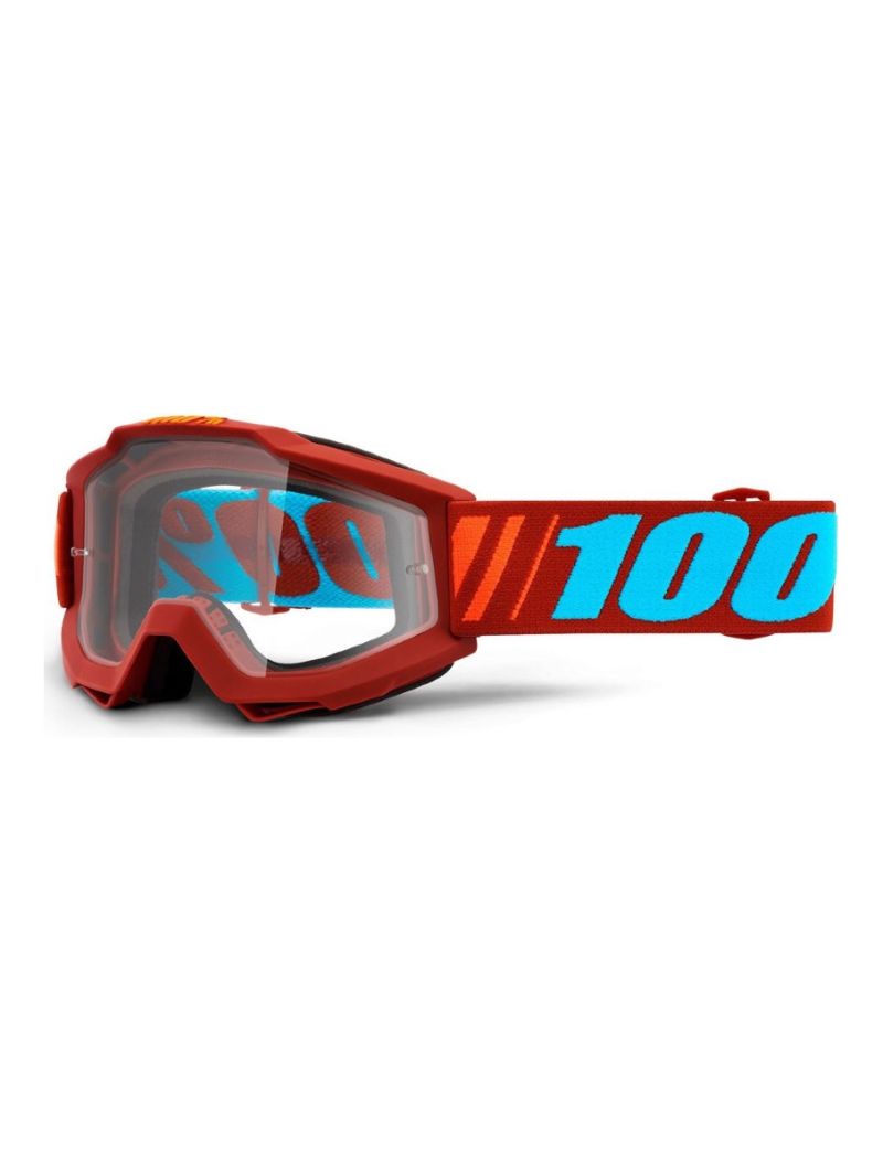Gogle 100% Accuri Dauphine (Szyba Przezroczysta Anti-Fog, LT 88%-92%) 