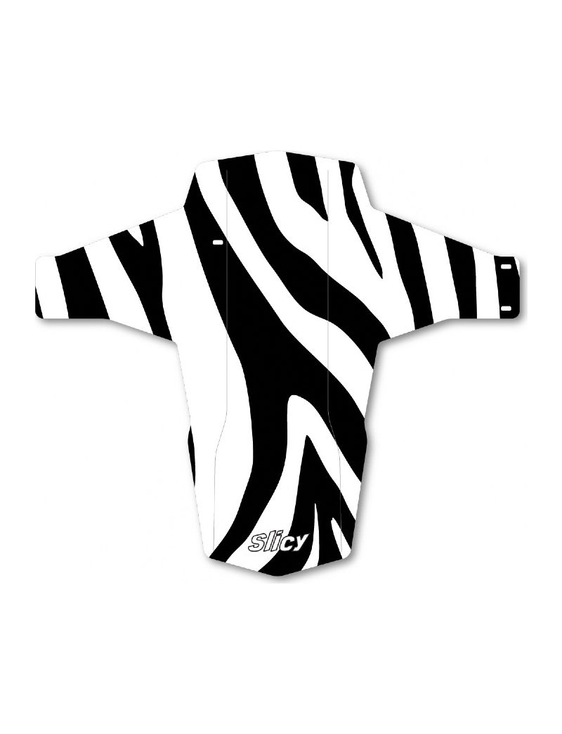 Błotnik przedni SLICY Enduro - DH ULTIMATE MUDGUARD - ZEBRA