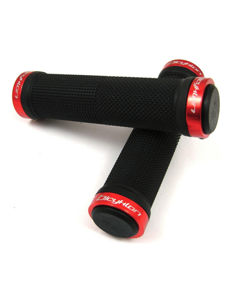 Chwyty BICYKLON Lock-On czerwony