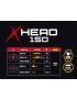 Lampa czołowa AUTHOR X-HEAD 150lm biało-czarna, diody białe 