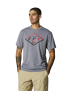 T-shirt FOX Badge Tech szary