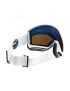 IMX GOGLE SNOWBOARDOWE IMX PEAK WHITE MATT/WHITE - SZYBA PODWÓJNA BLUE IRRIDIUM + BROWN 