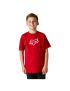 T-shirt FOX Junior Karrera flame red