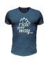 T-shirt DARTMOOR Ride Your Way jeans blue
