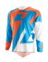 Jersey ONE INDUSTRIES Atom Vented orange/cyan