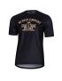 NS Bikes T-Shirt Tech Gold Palm Black (Gold Print) S  [c]