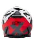 IMX KASK IMX FMX-02 BLACK/WHITE/FLO RED/GREY GLOSS GRAPHIC M 