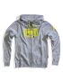 Bluza męska 100% SYNDICATE Hooded Zip Sweatshirt Grey Heather roz. XL (NEW) 