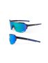 Accent Okulary Hero ultrafiolet - niebieskie; soczewki PC: niebieskie lustrzane, różowe rozjaśniające 