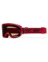 Gogle IMX Endurance Race Red Gloss/Red (szyba dark smoke + clear)