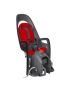 Hamax Fotelik row. CARESS szaro-ciemnoszary czerwona wyściółka, z adapterem na bagażnik 