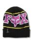 FOX CZAPKA ZIMOWA  BURM BLACK OS 