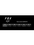 Czapka z daszkiem FOX Clouded Flexfit 2.0 black/red