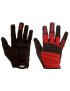 Answer Rękawiczki Enduro, czarno-czerwone, rozmiar XL 