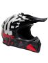 IMX KASK IMX FMX-02 BLACK/WHITE/FLO RED/GREY GLOSS GRAPHIC M 