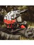 IMX KASK IMX FMX-02 BLACK/WHITE/FLO RED/GREY GLOSS GRAPHIC M 