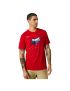 T-shirt FOX Rkane Head Tech flame red