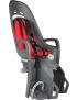 Hamax Fotelik row. ZENITH RELAX szary, czerwona wyściółka, z adapterem na bagażnik 