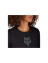 Koszulka Rowerowa Z Długim Rękawem FOX Lady Head Black