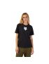 Fox T-shirt Damski  Head Black Xs