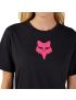 Fox T-shirt Damski  Head Black Pink Xs