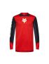 Fox Koszulka Rowerowa Z DŁugim RĘkawem  Defend Elevated Fluo Red S