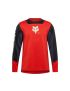 Fox Koszulka Rowerowa Z DŁugim RĘkawem Junior  Defend Elevated Fluo Red Yl