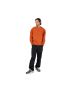 Fox Bluza  Wordmark Oversized Fleece Crew Cognac M