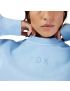 Fox Bluza Damska  Wordmark Oversized Fleece Crew Cashmere Blue Xs