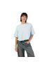 Fox T-shirt Damski  Wordmark Os Crop Pale Blue M