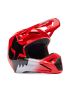 Fox Kask Motocyklowy  V1 Shield Fluo Red S