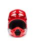 Fox Kask Motocyklowy  V1 Shield Fluo Red S