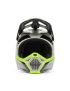 Fox Kask Motocyklowy Junior V1 Collect Grey Yellow Yl