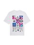 Fox T-shirt  Image Cosmo Mw Oversized 1 White S