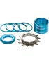 REVERSE Single Speed Kits 13T niebieski jasny