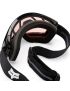 Fox Gogle Rowerowe  Vue Max Vivid Black/red Os