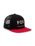 Fox Czapka Z Daszkiem  Image Print Trucker Black Os