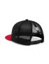 Fox Czapka Z Daszkiem  Image Print Trucker Black Os