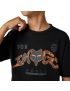 Fox T-shirt Junior  Image Print Ultra Black Yl