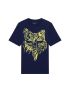 Fox T-shirt Junior  Image Print Head Navy Ym