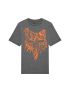 Fox T-shirt Junior  Image Print Head Heather Dark Grey Ys