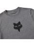 Fox T-shirt Junior  Head Heather Dark Grey Yl