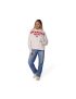Fox Bluza Z Kapturem Damska  Honda Fleece Po Off White Xs