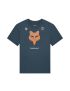 Fox T-shirt Damski  Image Print Deep Cobalt S