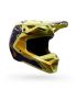Fox Kask Motocyklowy  V1 Image Print Purple Yellow M