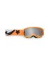Fox Gogle Motocyklowe Junior  Main Noble Black White Os