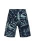 Fox Spodenki Rowerowe Junior Ranger Image Print Arctic Blue 24