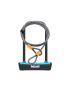 Zapięcie rowerowe ONGUARD NEON 8154BU U-LOCK - 115mm 230mm - uchwyt + 2 x Klucze + linka 10mm 120cm niebieskie (NEW) 