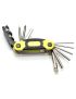  Klucze zestaw AUTHOR TOOLBOX 12 żółto-czarno-srebrne 