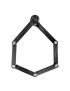 KRYPTONITE ZAPIĘCIE SKŁADANE KRYPTONITE KEEPER 585 FOLD BLACK 85CM 